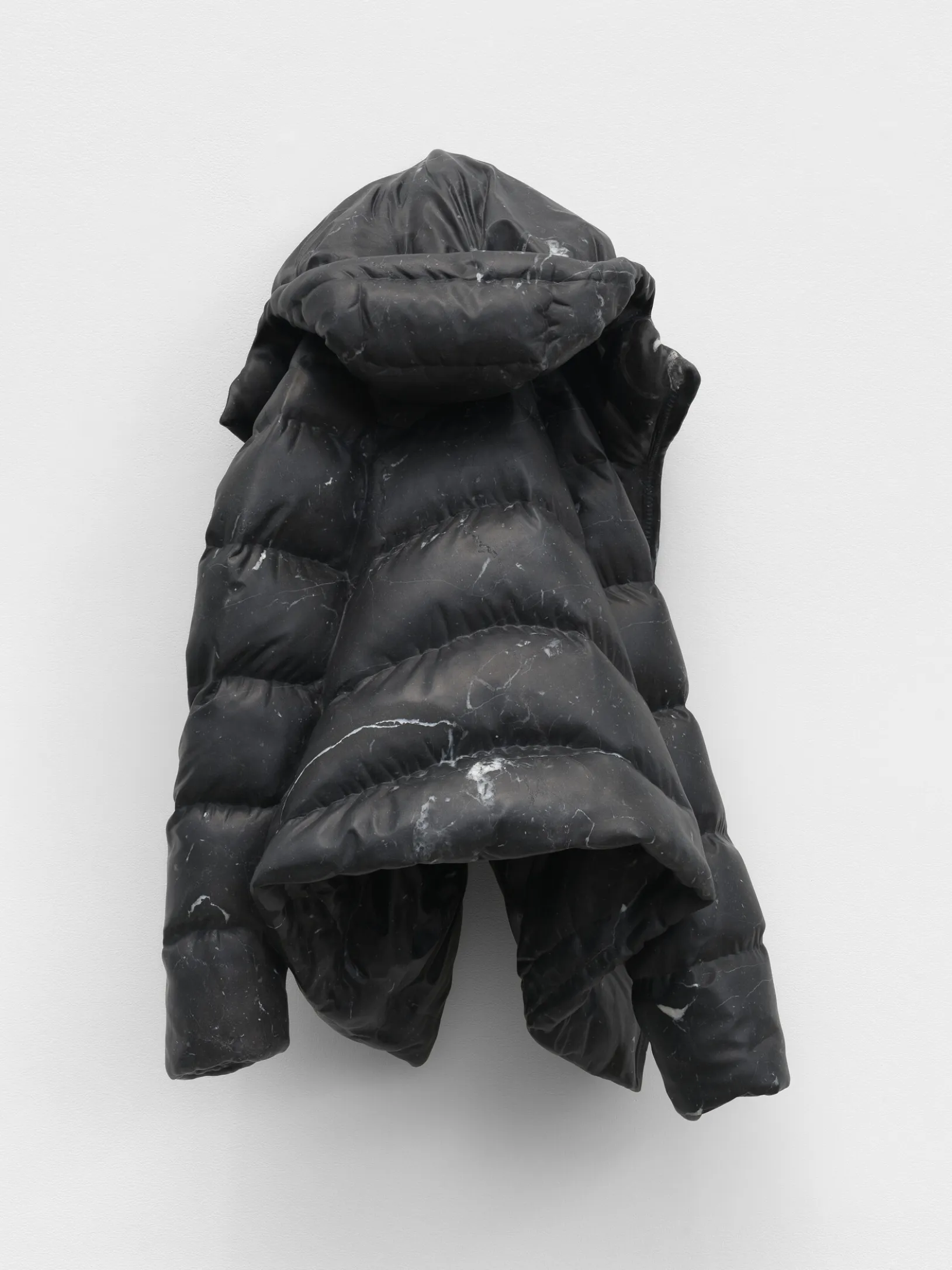<div>Analia Saban, <em>Puffer (Patagonia, Nero Marquina)</em>, 2025, Collection of the National Gallery of Victoria, Melbourne, courtesy the artist and Tanya Bonakdar Gallery, New York, photo by Dan Bradica</div><div>&nbsp;</div>