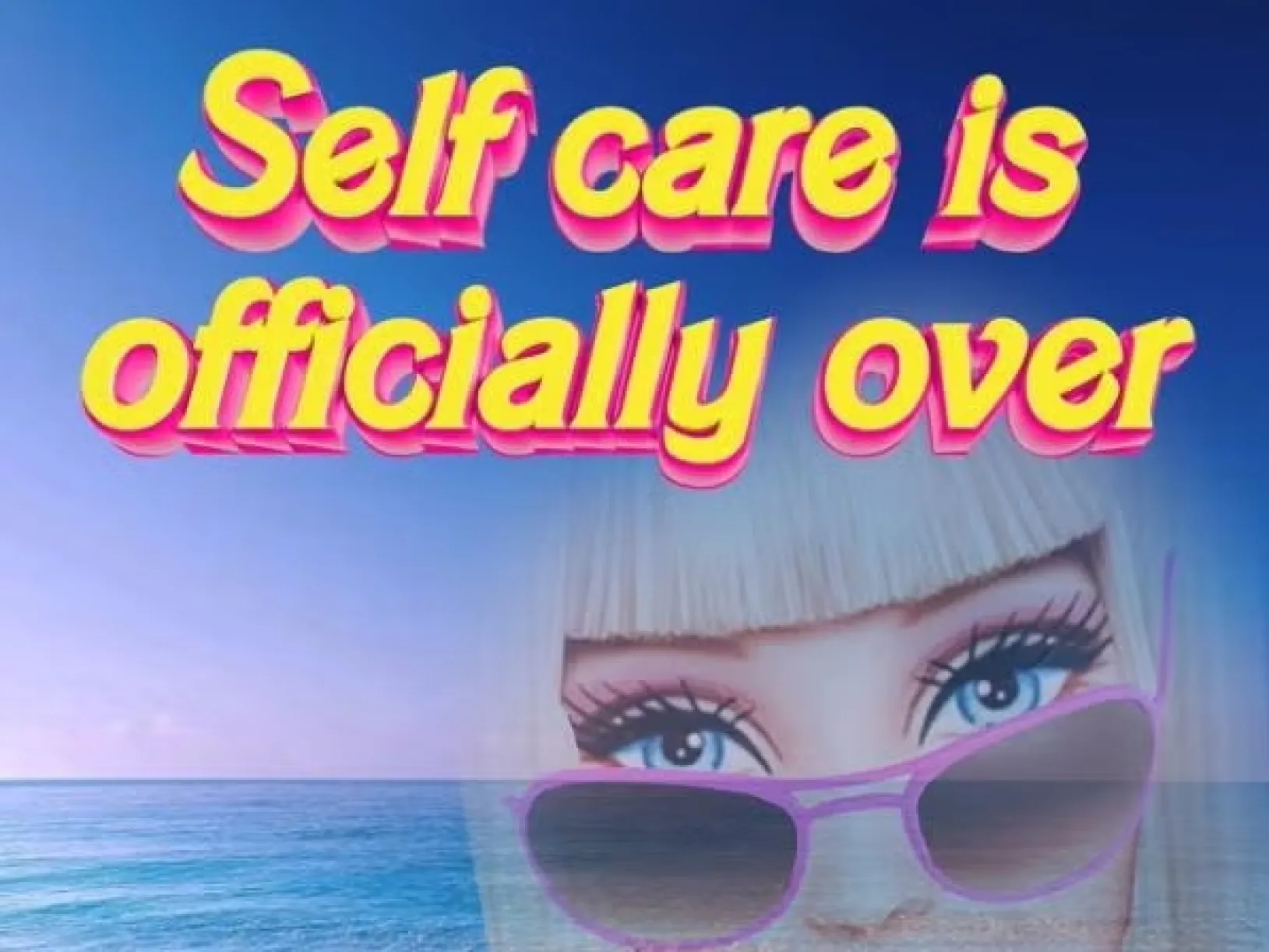 <p>Cat Frazier, <em>Self care is officially over... We're doing drugs again</em>, 2022, from the series AnimatedText, © Cat Frazier, digital image courtesy of the artist</p>