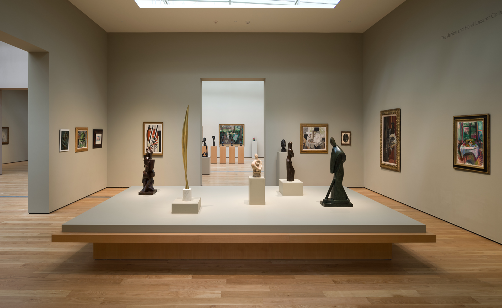 Installation view of the new Modern Art presentation on BCAM, Level 3, Los Angeles County Museum of Art, June 13, 2021–ongoing, photo © Fredrik Nilsen