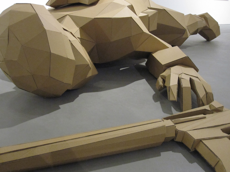 Cardboard Soldier, 2009 Joseph DeLappe image courtesy of the artist