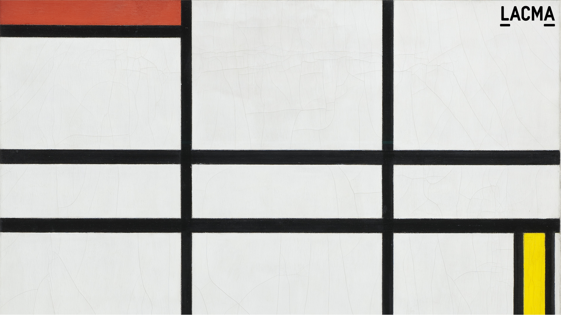 Composition in White, Red, and Yellow by Piet Mondrian (Holland, 1872-1944)