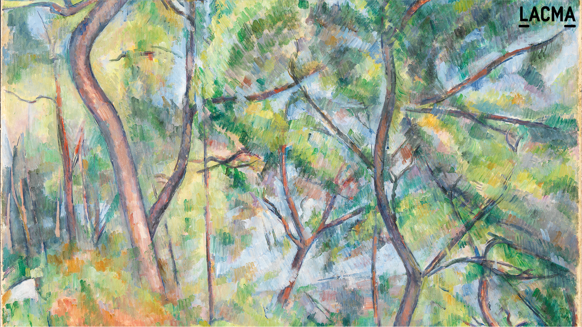 Sous-Bois by Paul Cézanne (France, Aix, 1839-1906)