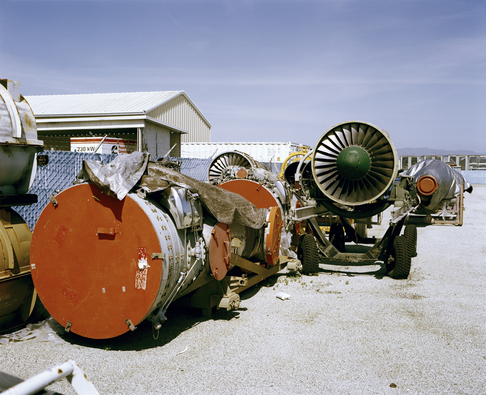 Decommissioned Equipment Lot, 2015, © Rachel Sussman