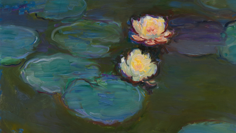 Claude Monet, Nympheas, circa 1897-1898, Los Angeles County Museum of Art, Mrs. Fred Hathaway Bixby Bequest, photo © Museum Associates/LACMA
