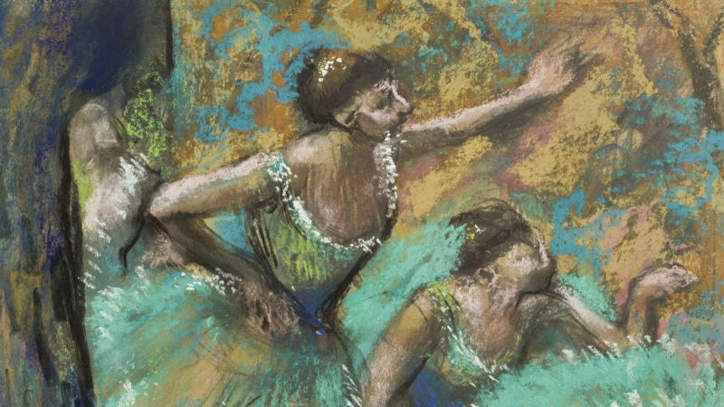 Edgar Degas, The Dancers, 1898, Los Angeles County Museum of Art, Partial, fractional and promised gift of Janice and Henri Lazarof (M.2005.70.21)