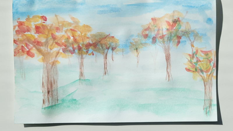 watercolor painting