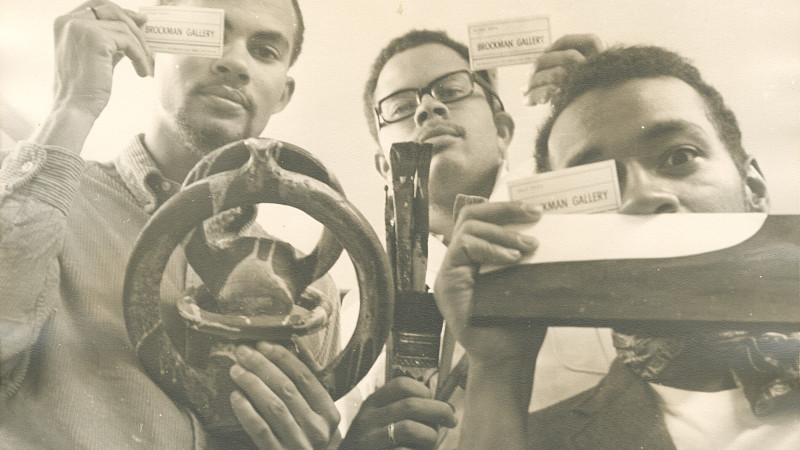 Snapshot of three men