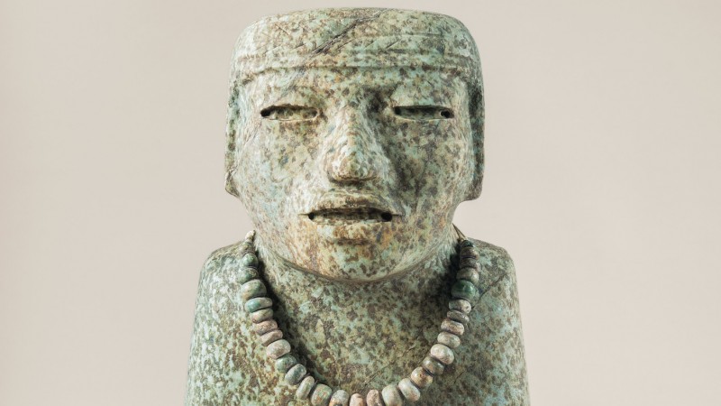 Standing Figure, Tlalocan [tunnel under Feathered Serpent Pyramid], Teotihuacan, Mexico, 200–250