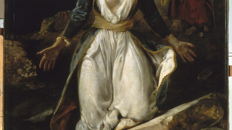 Delacroix's Greece on the Ruins of Missolonghi | LACMA