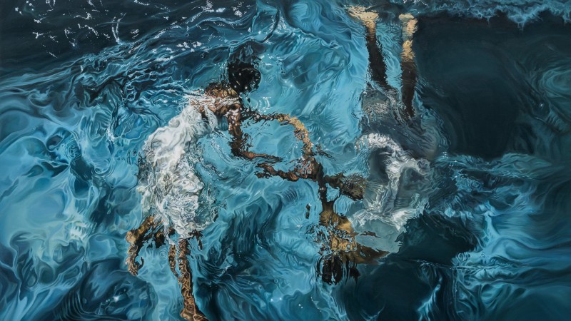 Calida Rawles, The Space in Which We Travel, 2019, Los Angeles County Museum of Art, Purchased with funds provided by Allison and Larry Berg and an anonymous donor, © Calida Rawles, photo © Museum Associates/LACMA