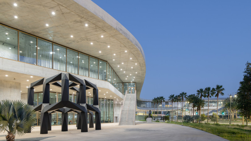 David Geffen Galleries, photo © Iwan Baan