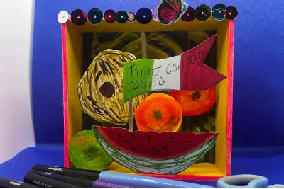 Communities Create LA! 3D Shadow Boxes