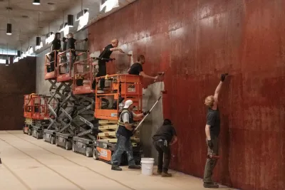 Painting LACMA's David Geffen Galleries with Light, Shadow, and Color