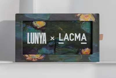 LUNYA × LACMA Monet Water Lilies Sleep Mask
