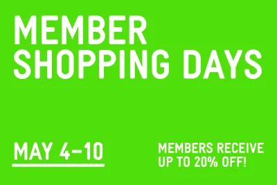Members receive up to 20% off at the LACMA Store