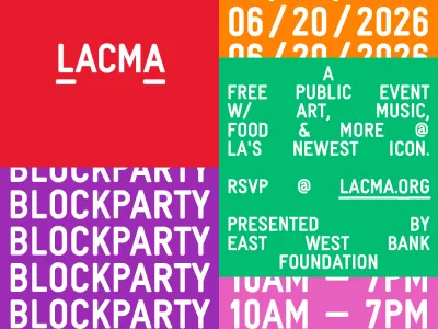 LACMA Block Party