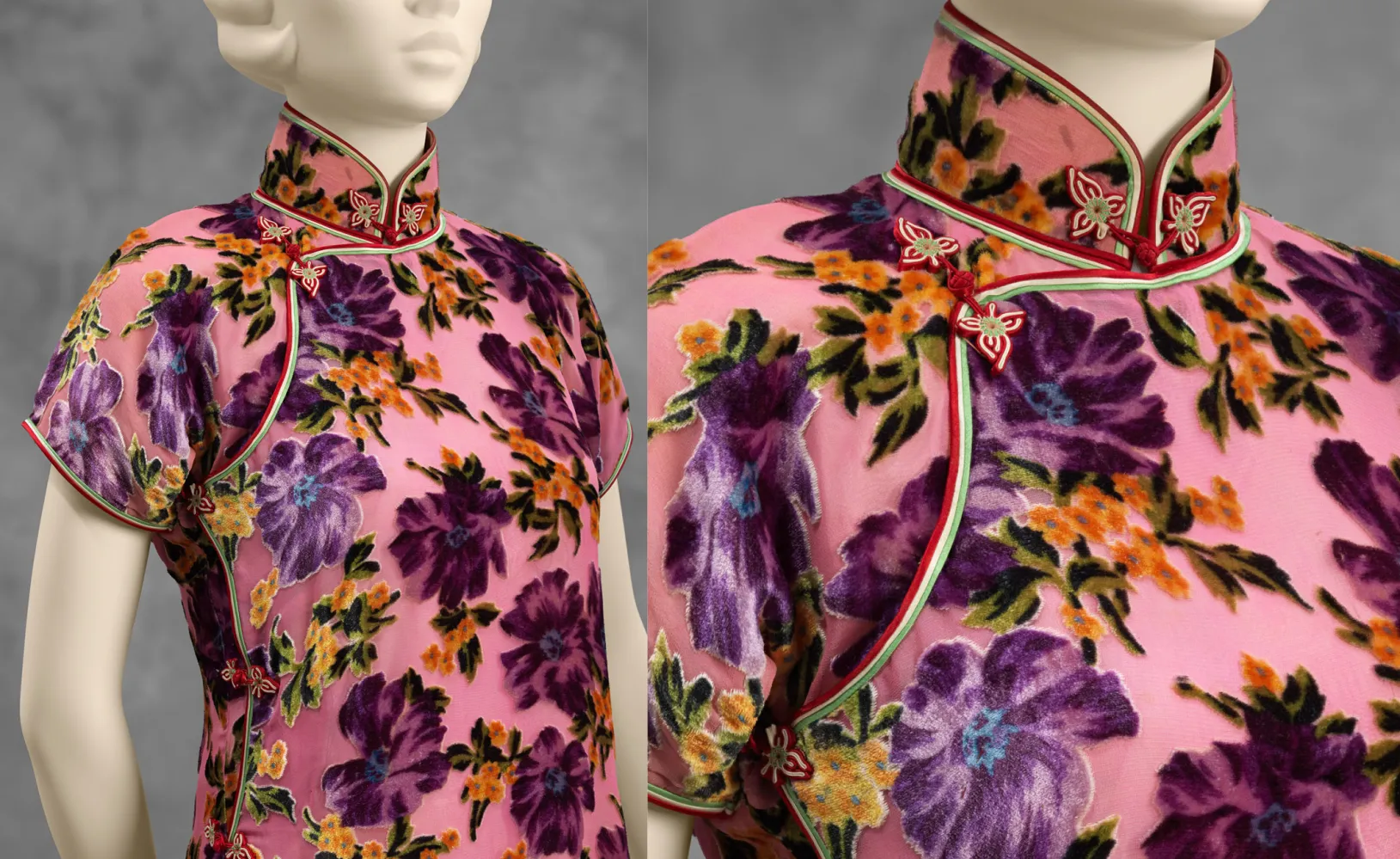 Woman's Dress (Qipao) (detail), China, late 1930s, Los Angeles County Museum of Art, Costume Council Acquisition Fund, © Jason Wu, photo © Museum Associates/LACMA