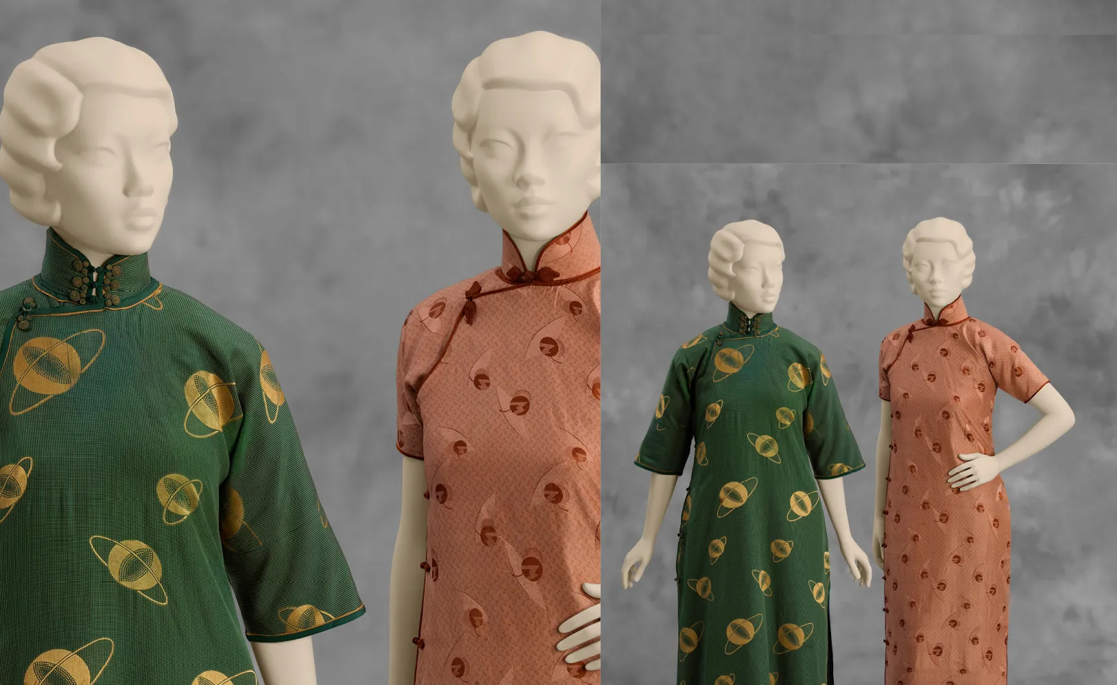 Woman's Dress (Qipao), China or Hong Kong, 1930s, Los Angeles County Museum of Art, Costume Council Acquisition Fund, photo © Museum Associates/LACMA