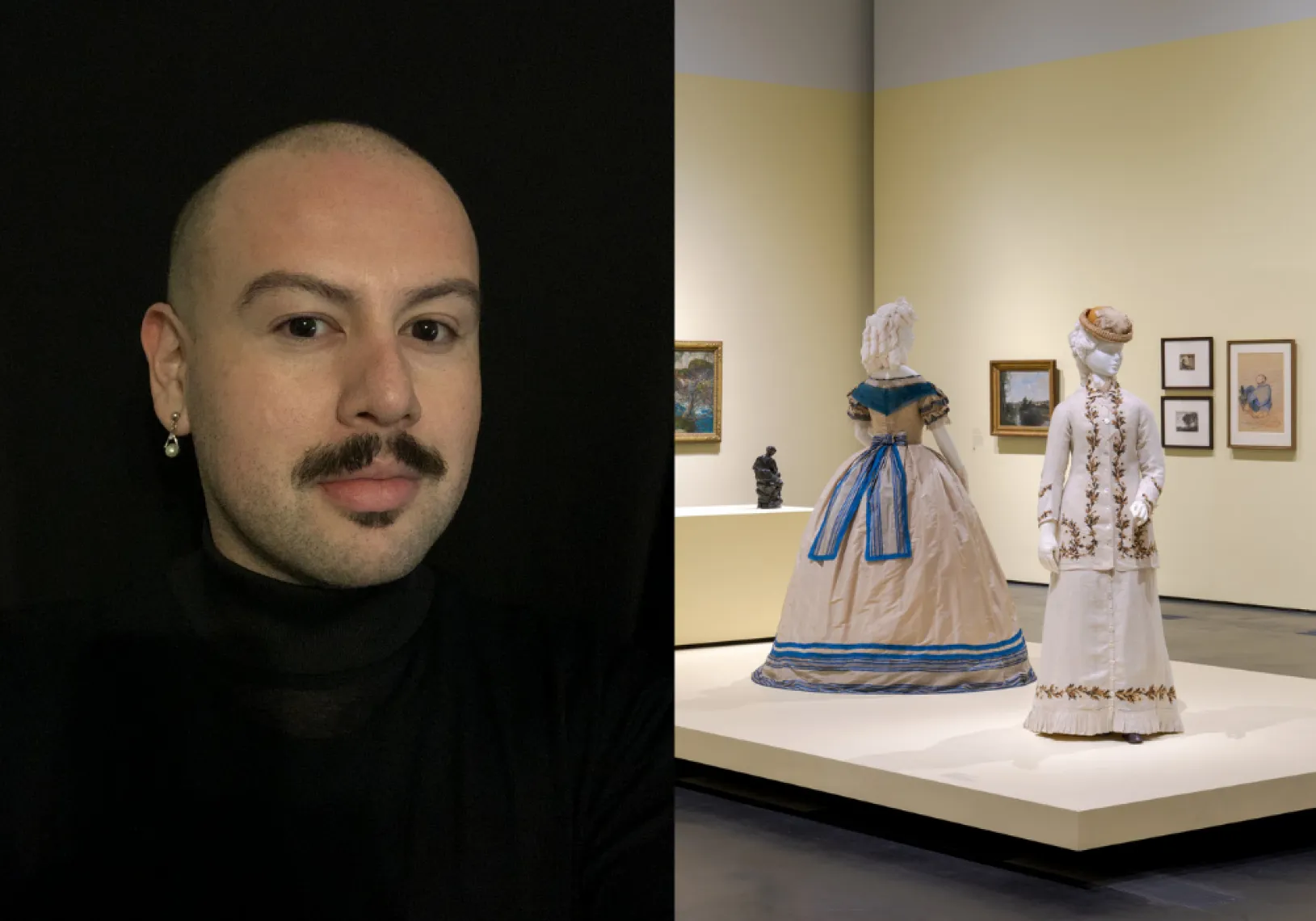Photo courtesy of Oscar Olima; Installation photo, Collecting Impressionism at LACMA, at the Los Angeles County Museum of Art, December 21, 2025–January 3, 2027, photo © Museum Associates/LACMA, by Jonathan Urban