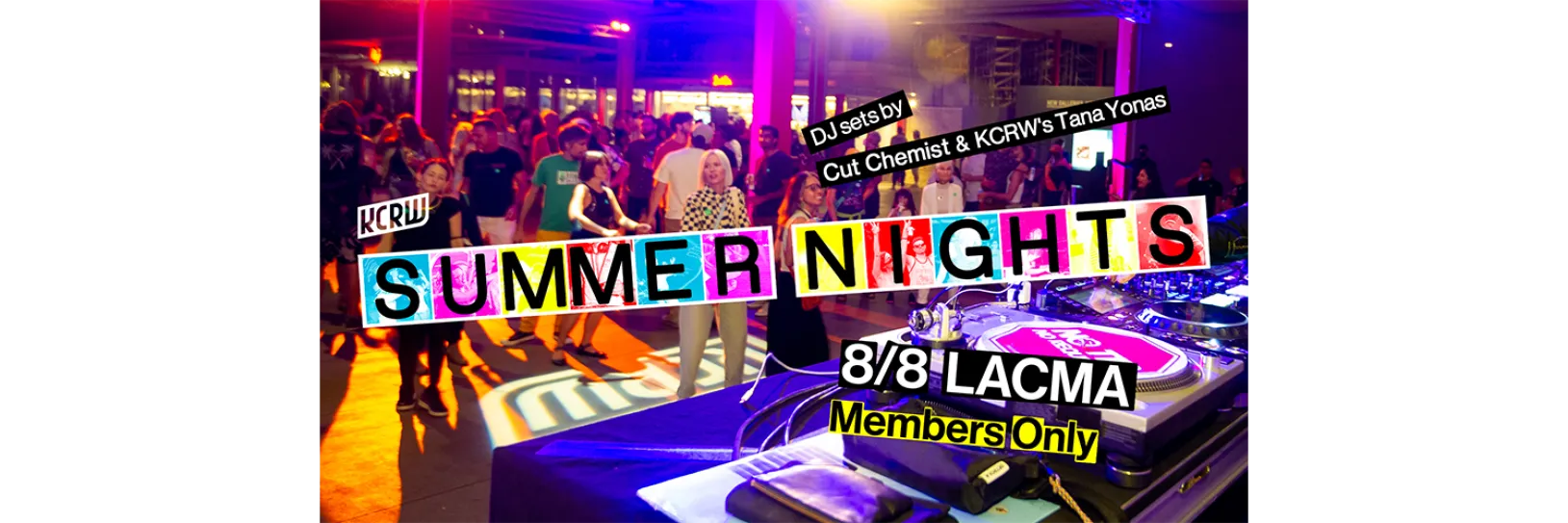 KCRW Summer Nights with LACMA