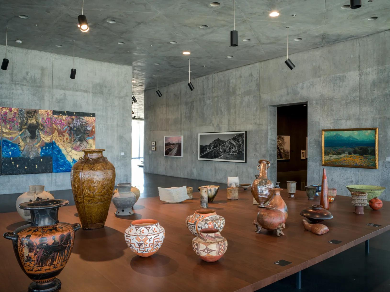 <p>Installation view of the David Geffen Galleries, Los Angeles County Museum of Art, 2026, photo © Museum Associates/LACMA, by Kristina Simonsen</p>