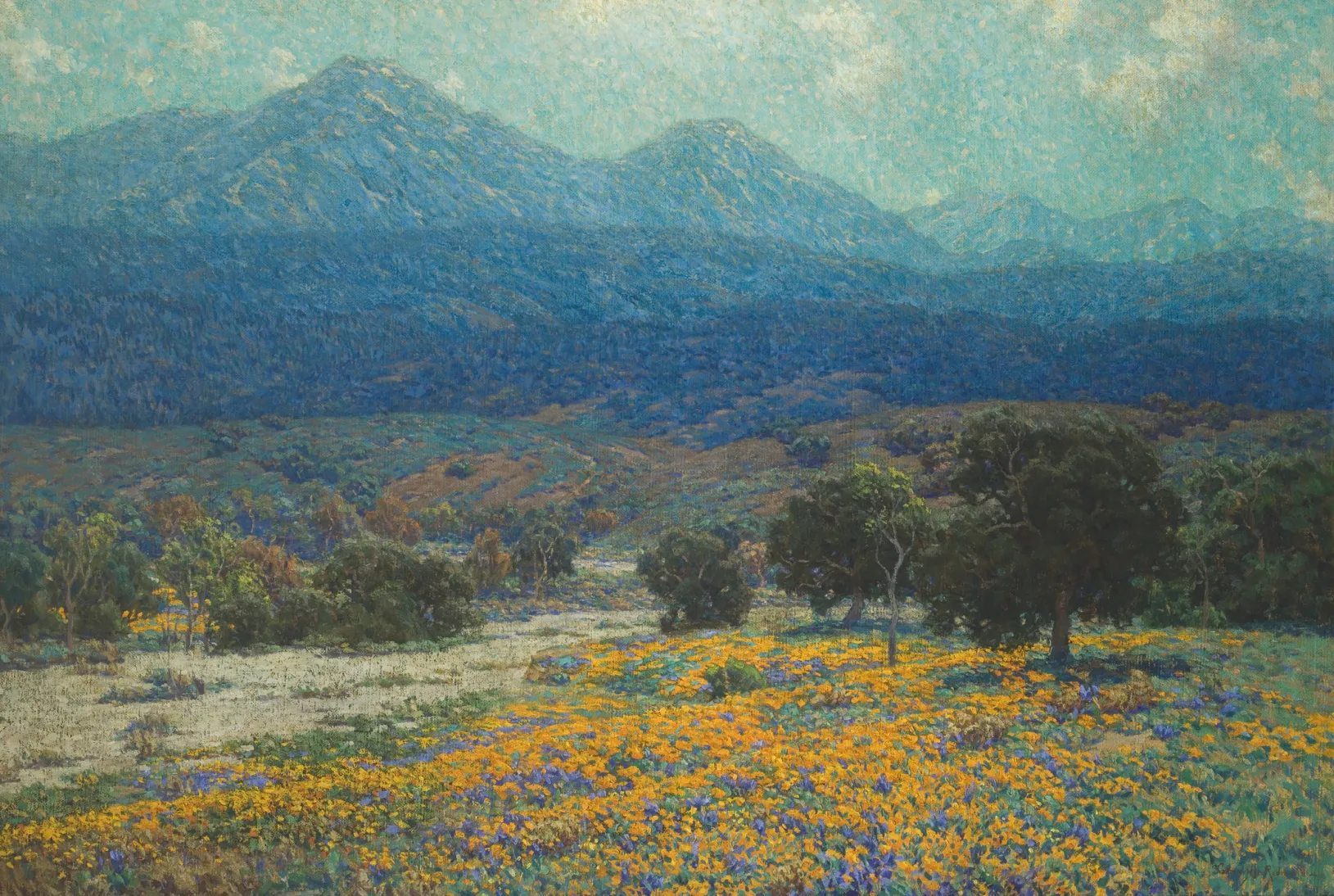 Granville Redmond, California Poppy Field, c. 1926, Los Angeles County Museum of Art, gift of Raymond Griffith, photo © Museum Associates/LACMA