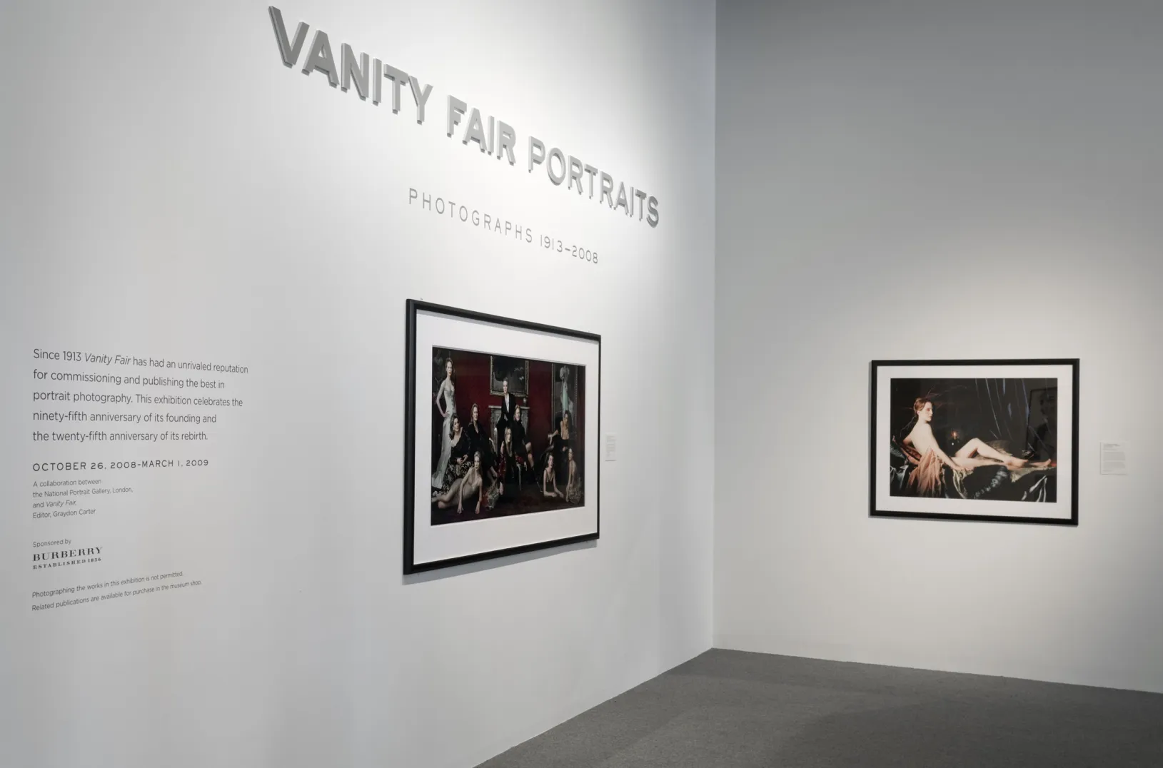Install Shot: Vanity Fair Portraits