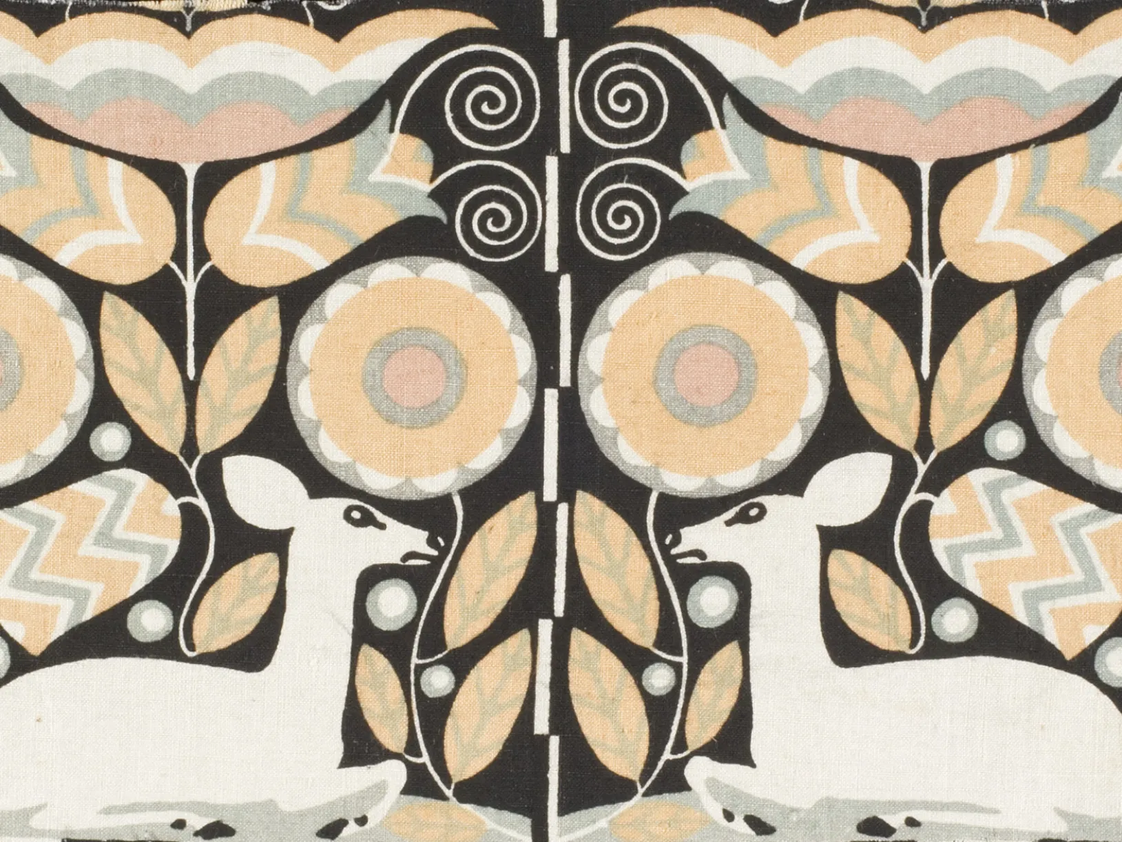 Carl Otto Czeschka, Waldidyll (Forest Idyll), 1910–1911, Los Angeles County Museum of Art, Purchased in memory of Thomas H. Fox, © Museum für Kunst und Gewerbe Hamburg, photo © Museum Associates/LACMA​