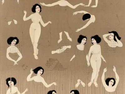 Hayv Kahraman, Search, 2016